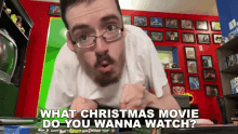 What Christmas Movie Do You Wanna Watch Ricky Berwick GIF - What Christmas Movie Do You Wanna Watch Ricky Berwick Christmas Movie GIFs