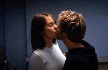 Maya Hawke Kiss GIF