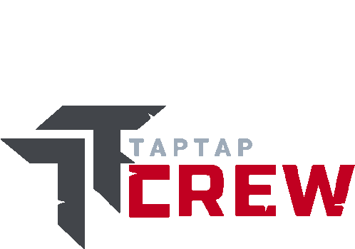 Taptap Crew Logo Sticker - Taptap Crew Logo Stickers