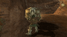 a computer generated image of a person with a yellow jacket