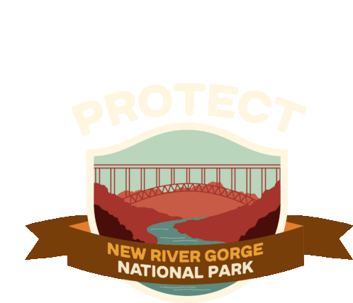 Protect More Parks Wv Sticker - Protect More Parks Wv West Virginia Stickers
