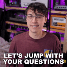 Lets Jump With Your Questions Hunter Engel GIF - Lets Jump With Your Questions Hunter Engel Agufish GIFs
