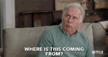 Where Is This Coming From Robert GIF - Where Is This Coming From Robert Martin Sheen GIFs