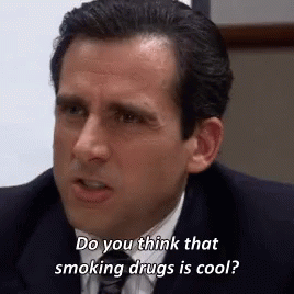 The Office Drugs GIF - The Office Drugs Drugs Are Bad - Discover & Share  GIFs