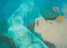 Coral Island Current GIF