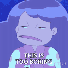 This Is Too Boring Bee GIF - This Is Too Boring Bee Bee And Puppycat GIFs