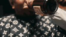 Chugging Bino Rideaux GIF - Chugging Bino Rideaux Different Song GIFs