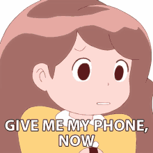 give me my phone now bee bee and puppycat hand me my phone return the phone to me