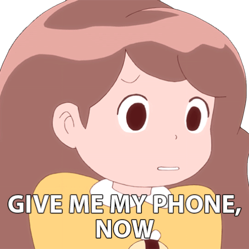 Give Me My Phone Now Bee Sticker - Give Me My Phone Now Bee Bee And Puppycat Stickers