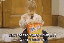 I Want To Eat You GIF - Fullhouse Potato Chips Come O Ut GIFs