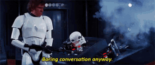 Star Wars Boring Conversation GIF - Star Wars Boring Conversation Han Solo GIFs