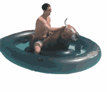 bull shirtless