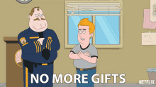 No More Gifts Kevin Crawford GIF - No More Gifts Kevin Crawford Randall Crawford GIFs