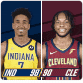 Indiana Pacers (98) Vs. Cleveland Cavaliers (90) Third-fourth Period Break GIF