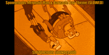 spongebob 's mermaid man and barnacles boy theme slowed