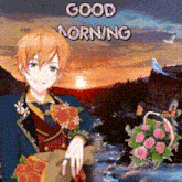 Good Morning Akito Shinonome GIF - Good Morning Akito Shinonome Good Morning Pjsk GIFs