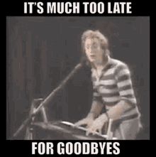 Julian Lennon Too Late For Goodbyes GIF - Julian Lennon Too Late For Goodbyes 80s Music GIFs