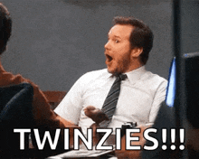 Surprise Chris Pratt GIF