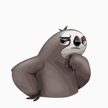 thinking sloth hmmmmm