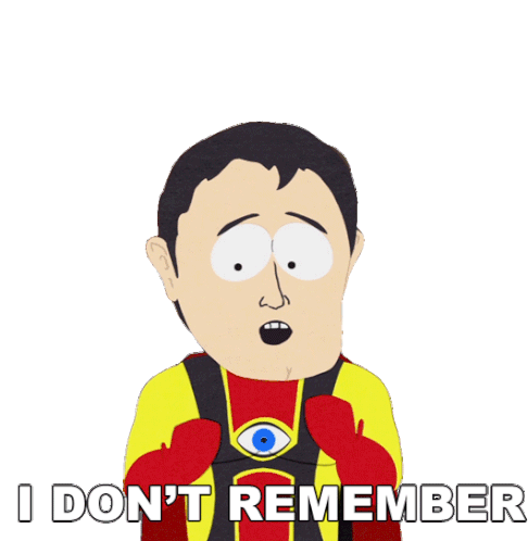 I Dont Remember Jack Brolin Sticker - I Dont Remember Jack Brolin Captain Hindsight Stickers