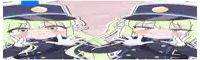 a cartoon of two girls wearing police uniforms