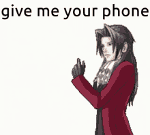 Give Me Your Phone Hand It Over GIF - Give Me Your Phone Hand It Over Hand GIFs