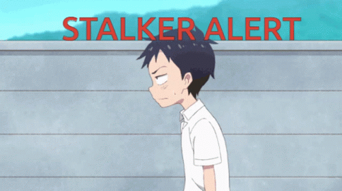stalker alert gif