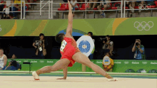 acrobatics olympics artistic gymnastics floor routine spinning