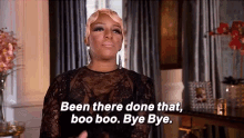 Talking About Exes GIF - Real Housewives Nene Leakes Benn There Done That GIFs