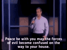 Peace Be With You GIF - George Carlin Standup Goodbye GIFs