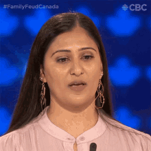 Deep Sigh Family Feud Canada GIF - Deep Sigh Family Feud Canada Tense GIFs