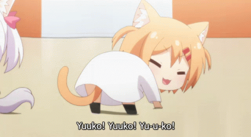 Catgirl Anime GIF - Catgirl Anime Neko - Discover & Share GIFs