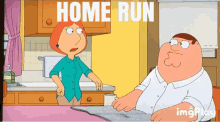 Home Run Family Guy GIF - Home Run Family Guy Peter Griffin GIFs