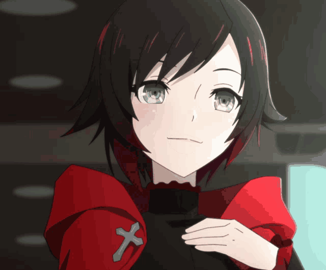 Rooster Teeth Fan art Anime ruby rwby fictional Character ruby png   PNGWing