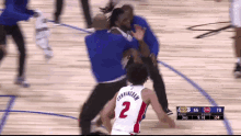 Ejection Lebron Fight GIF - Ejection Lebron Fight Detroit Lions GIFs
