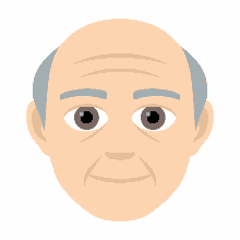 old man joypixels elderly man wrinkles grandpa