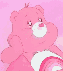 Care Bare Pink GIF - Care Bare Pink Hearts GIFs
