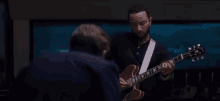 Playing Guitar GIF - La La Land Ryan Gosling Guitar GIFs