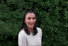 Scared Kim Kardashian GIF - Scared Kim Kardashian Kim K GIFs