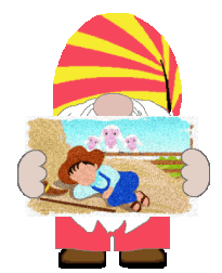 Gnome Nursery Rhyme Sticker - Gnome Nursery Rhyme Mother Goose Stickers