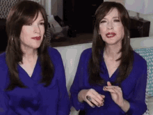 The Psychic Twins Not A Great Idea GIF - The Psychic Twins Not A Great Idea Bad Idea GIFs