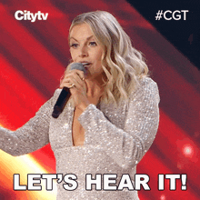 Lets Hear It Lindsay Ell GIF - Lets Hear It Lindsay Ell Canadas Got Talent GIFs