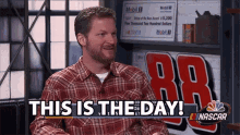this is the day excited finally intense dale earnhardt jr