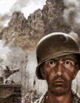 a man wearing a helmet is looking at the camera