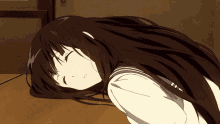 sleepy anime girl hyouka
