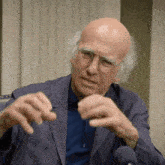 Curb Your Enthusiasm Larry David GIF - Curb Your Enthusiasm Larry David Hand Heart GIFs