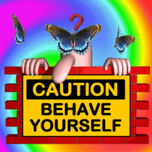 Caution Behave Yourself GIF - Caution Behave Yourself Beware GIFs