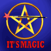 its magic abracadabra its magical magician magic wand
