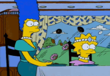 The Simpsons Marge GIF - The Simpsons Marge Lisa GIFs