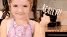 Really Child GIF - Really Child Middle Finger GIFs